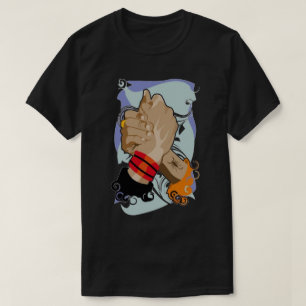 T-shirt lutte contre les bras
