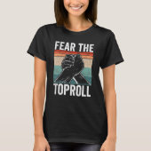 T-shirt Lutte contre les bras Craindre le toproll Lutte co (Devant)