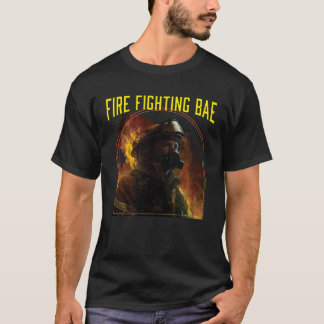 T-shirt Lutte contre les incendies Secourt incendie Lutte 
