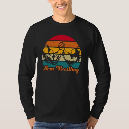 T-shirt lutte de bras de levier (Devant)