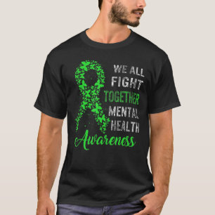 T-shirt Lutte de sensibilisation à la santé mentale Sout