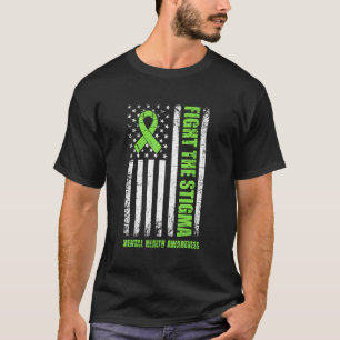 T-shirt Lutte de sensibilisation à la santé mentale Stigma
