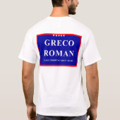 T-shirt Lutte gréco-romaine (Dos)