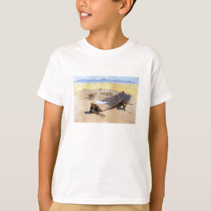 T-shirt Lutte pour le trou d'eau ~ Frederic Remington