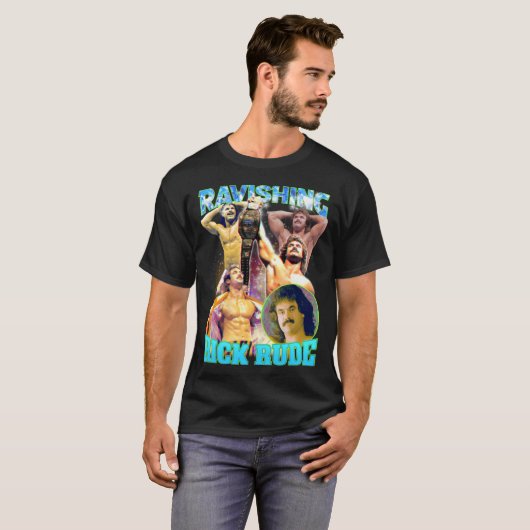T-shirt Lutte T-ShirtRick Rude Bootleg (Devant entier)