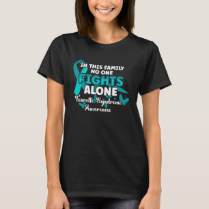T-shirt Lutte turquoise contre le syndrome de la tourette 