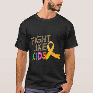 T-shirt Lutter comme les enfants Mois de sensibilisation a