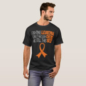 T-shirt Lutter Contre La Leucémie En Passant Par Chemo Enc (Devant entier)