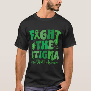 T-shirt Lutter Contre La Stigma Leopard Sensibilisation À