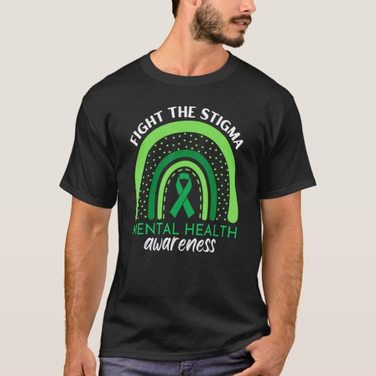 T-shirt Lutter Contre La Stigmatisation Mois De La Sensibi (Devant)