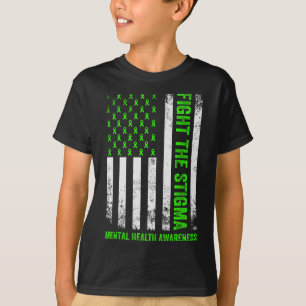 T-shirt Lutter contre la stigmatisation Santé mentale S Se