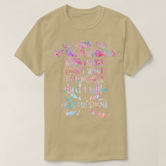 T-shirt Lutter contre la stigmatisation Sensibilisation à (Design devant)