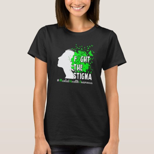 T-shirt Lutter Contre La Stigmatisation Sensibilisation à (Devant)