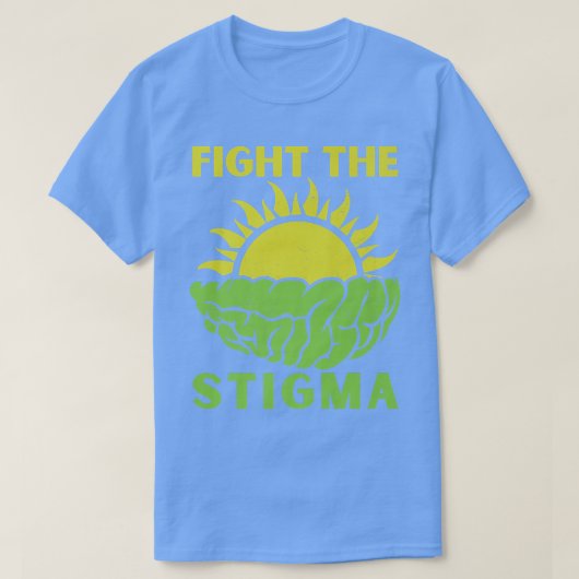 T-shirt Lutter Contre La Stigmatisation, Sensibiliser À La (Design devant)