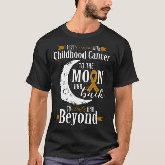 T-shirt Lutter contre le cancer de l'enfant Ruban Sensibil