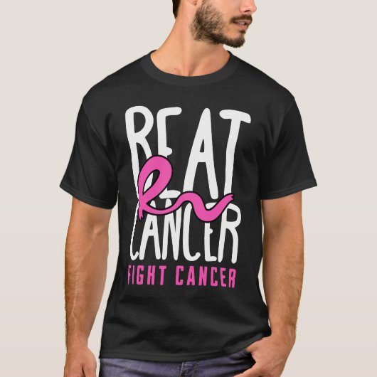T-shirt Lutter contre le cancer du sein (Devant)