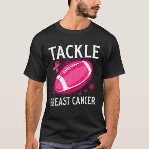 T-shirt Lutter contre le cancer du sein Football Survivant