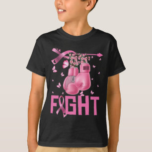 T-shirt Lutter Contre le cancer du sein Gants de boxe Guer