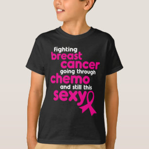 T-shirt Lutter contre le cancer du sein passer par le Chem