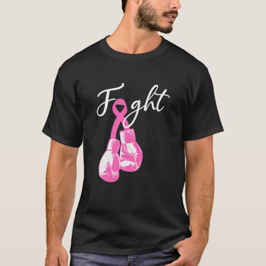 T-shirt Lutter contre le cancer du sein Sensibilisation Bo (Devant)