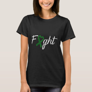 T-shirt Lutter contre le Ruban vert de la Stigmatisation L