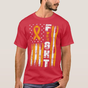 T-shirt Lutter contre le TDAH Patriotique USA American Fla