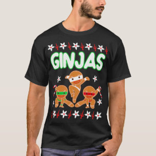 T-shirt Lutter contre les Ginjas Gingerbread man Gros Noë