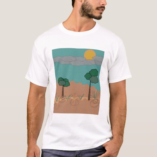 T-shirt Lutter contre les tempêtes de sable et de poussièr (Devant)