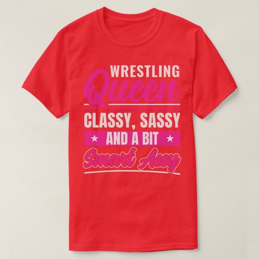 T-shirt Lutter Drôle Les Femmes Lutter Lutter Lutte Lutte  (Design devant)