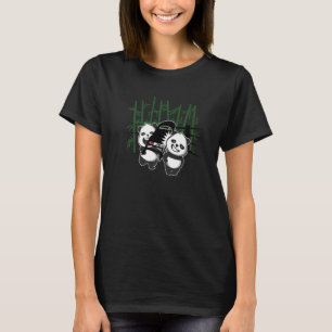 T-shirt Lutter Pandas Zoo Ours Animal Pour Hommes Femmes