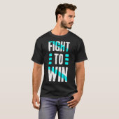 T-shirt Lutter pour gagner (Devant entier)