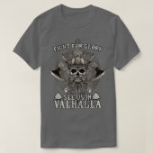 T-shirt Lutter pour la gloire de Valhalla 7 (Design devant)