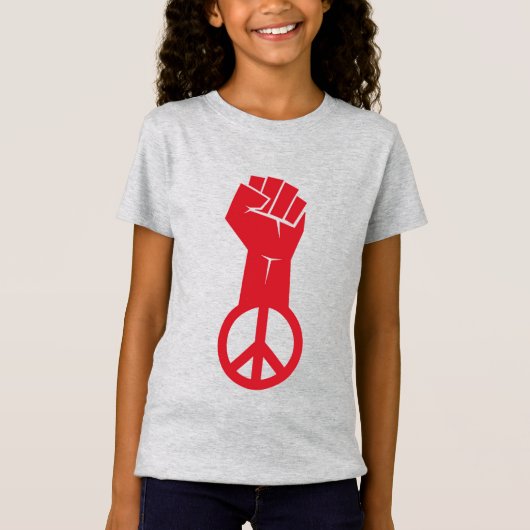 T-Shirt Lutter pour la paix (Devant)