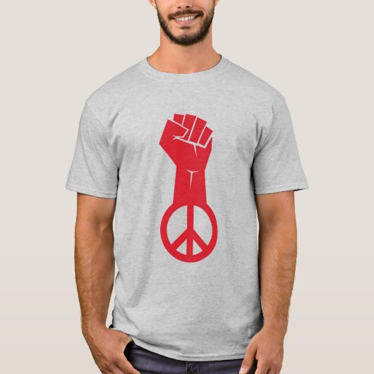 T-shirt Lutter pour la paix (Devant)