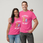 T-shirt Luttes Et Bouddles Chat Et Chien Accrochage (Unisexe)