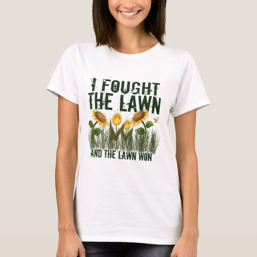 T-shirt Lutteur de pelouse (Devant)