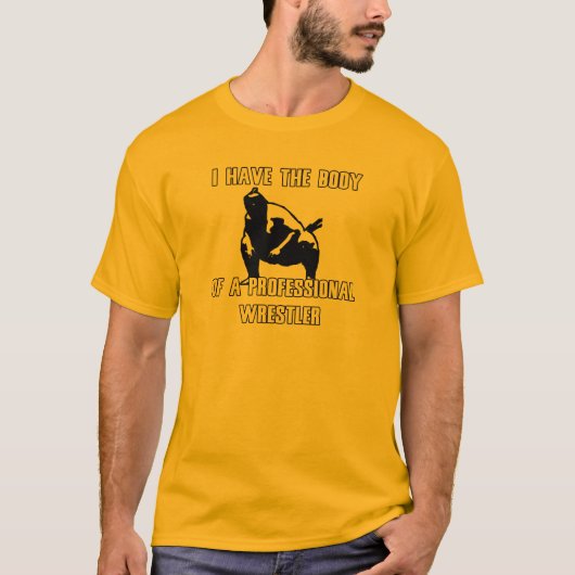 T-shirt Lutteur professionnel (Devant)