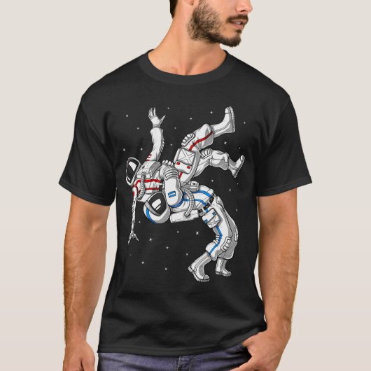 T-shirt Lutteurs Astronautes (Devant)