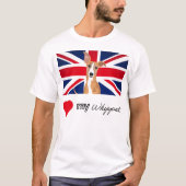 T-shirt LUVMYWHIPPET Basic (Devant)