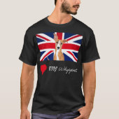 T-shirt LUVMYWHIPPET (DARK) Basic (Devant)