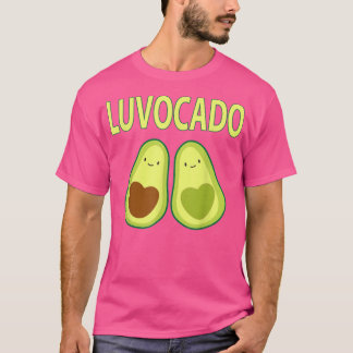 T-shirt Luvocado Avocado Love Funny Couple Valentines Day