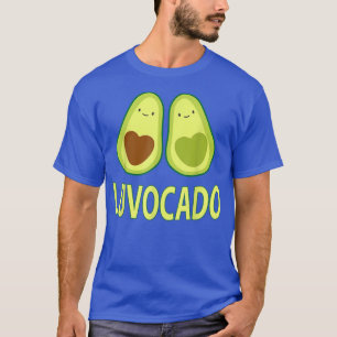T-shirt Luvocado Avocado Love Funny Couple Valentine's Day