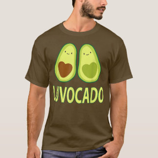 T-shirt Luvocado Avocado Love Funny Couple Valentines Day