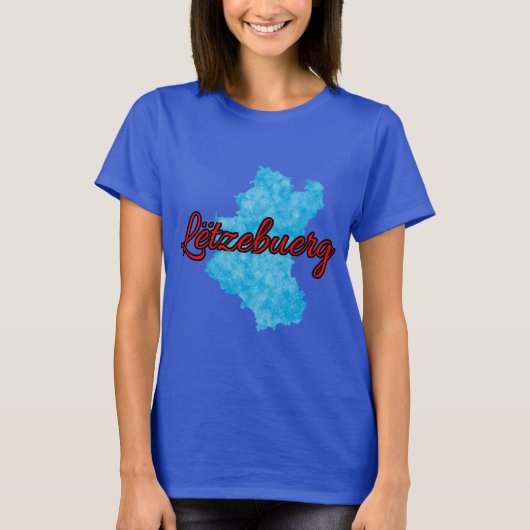 T-shirt Luxembourg belge (Devant)