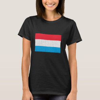 T-shirt Luxembourg Flag Vintage Luxembourgish Pride Letzeb
