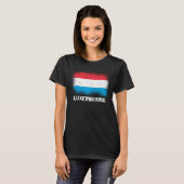 T-shirt Luxembourger Flag Luxembourg (Devant entier)