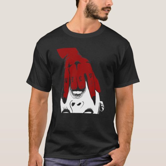 T-shirt Luxure Satanique (Devant)