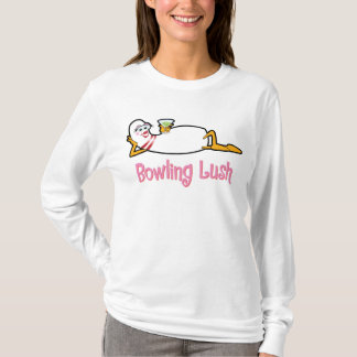 T-shirt luxuriant de Pin de bowling de bowling