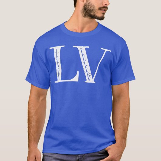 T-shirt LV 55 FiftyFive chiffre romain rétro (Devant)
