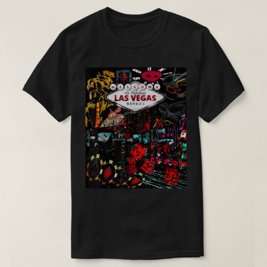 T-shirt LV Nightlife Distressed Design Bong Bones Apparel (Design devant)